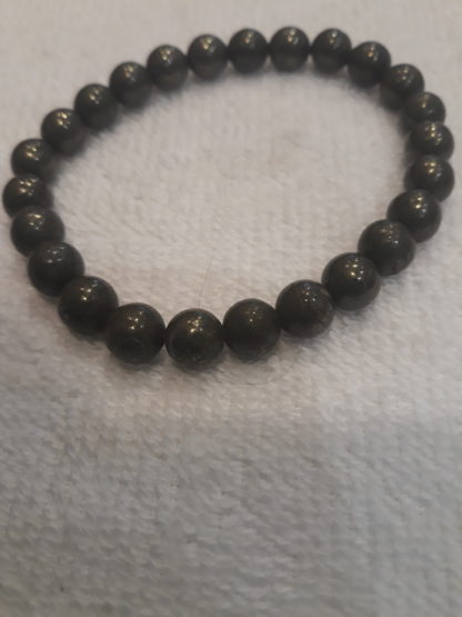 bracelet pyrite